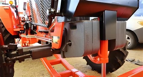 how put counter weights go on gehl skid steer 5460|how much counter weight for tractor.